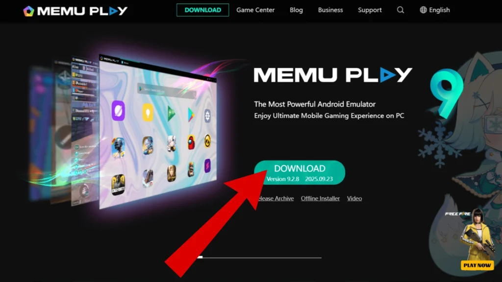 downloading memu